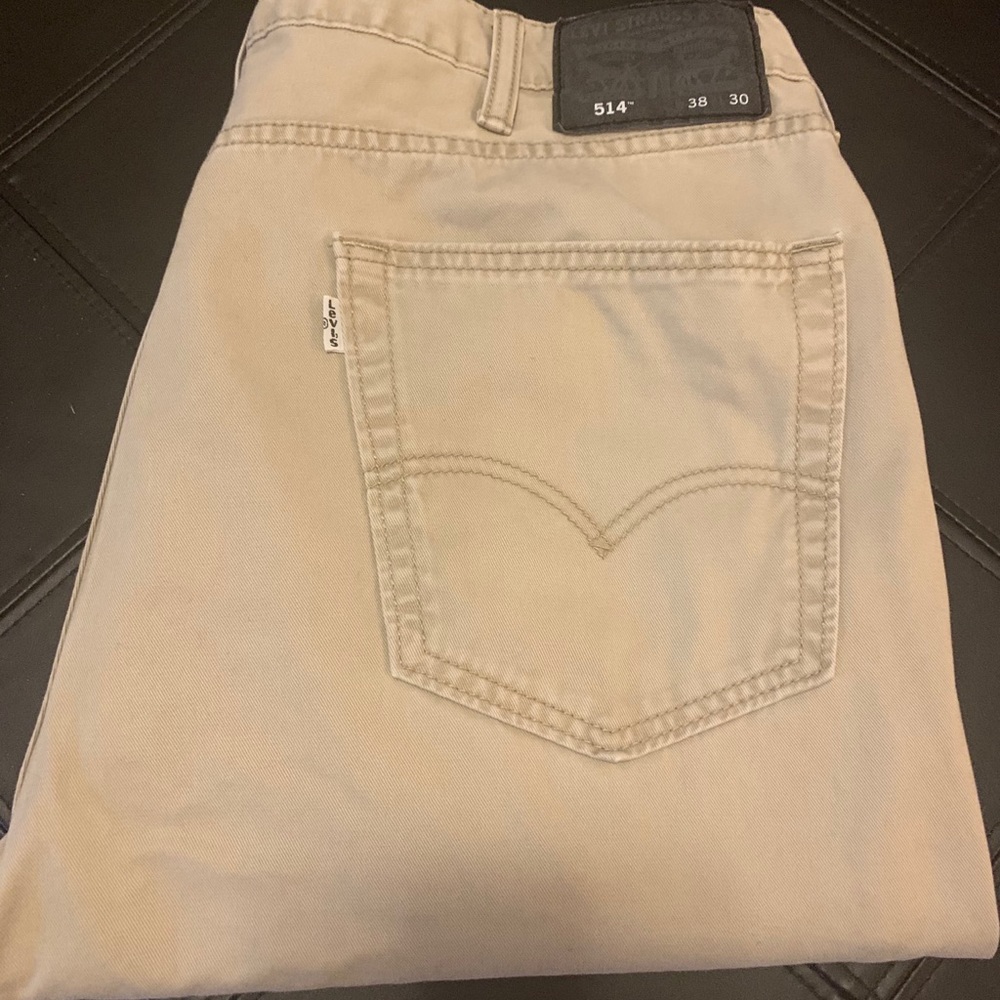 Men’s Levi’s 514 Khaki Jeans